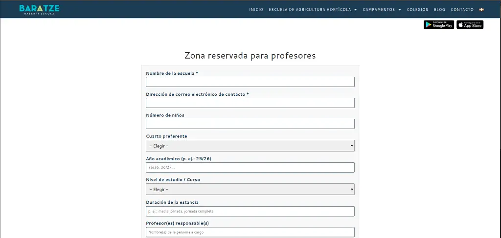 Baratze – Granja Escuela